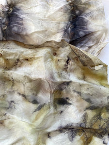 Eco-printing on Silk