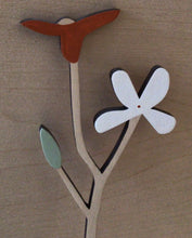 Load image into Gallery viewer, Wooden Flowers-Large Stem 6mm Thick-Mixed selection
