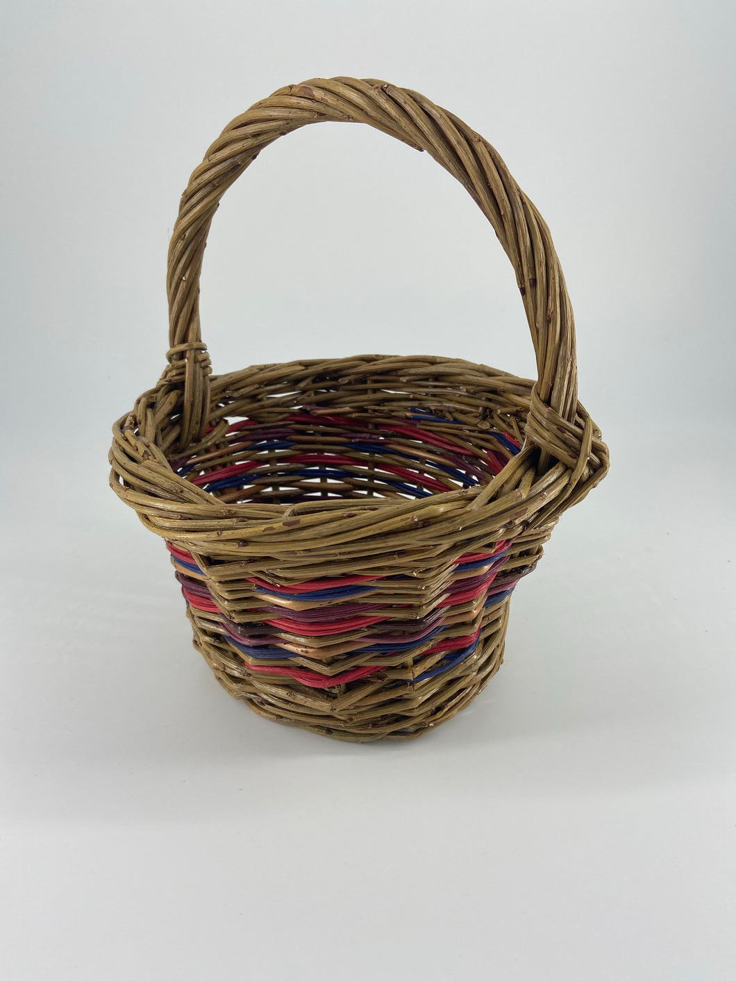 Small Willow & Cane Basket